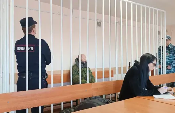 Сергей Еремеев в суде в Омске, декабрь 2023 года
