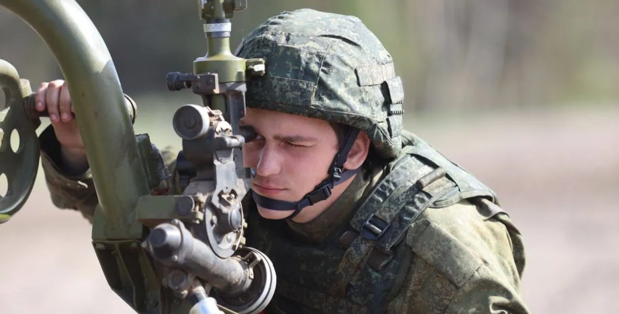 Белорусский военный (иллюстративное фото)
